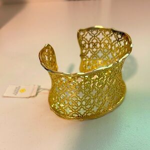 Kendra Scott Gold Cuff Bracelet